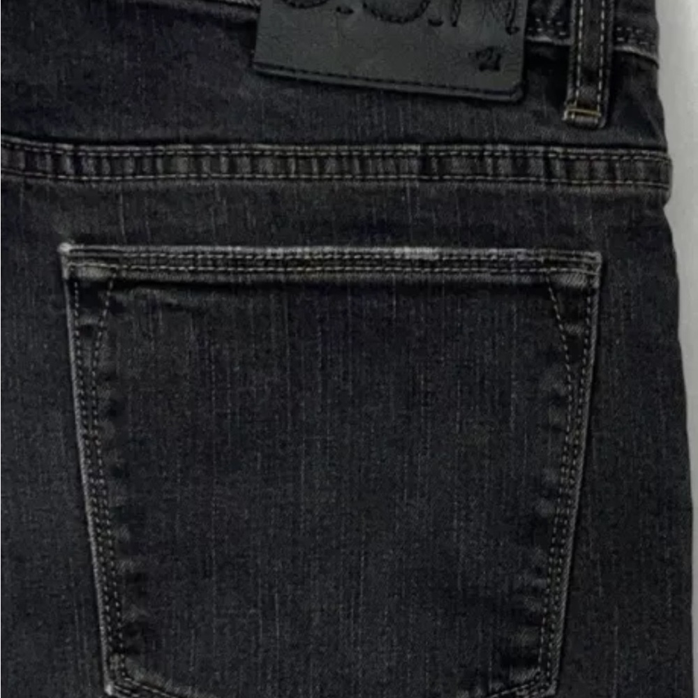 John Varvatos USA Jeans Men's 34x32 BEALE Denim Button Fly Stretch Pants